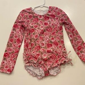 Sweet honey brand rashguard swimsuit size 6